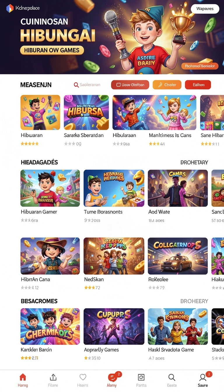 Beragam pilihan permainan menarik dalam aplikasi kamustoto App APK Terbaru.