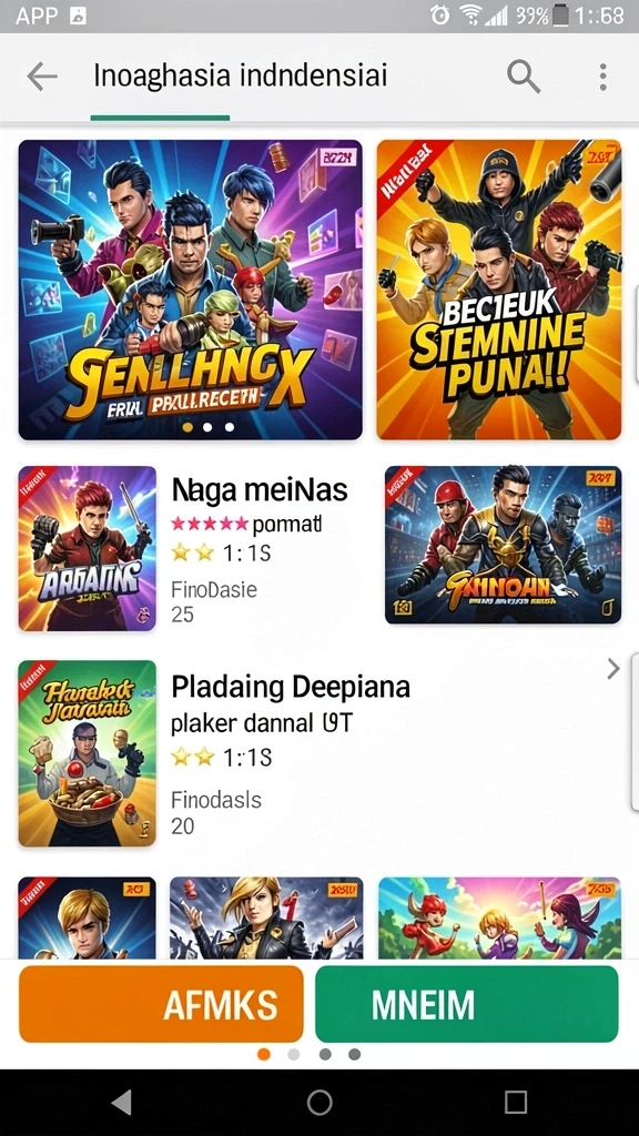 Beragam pilihan permainan menarik dalam aplikasi Review Aplikasi Ketua.